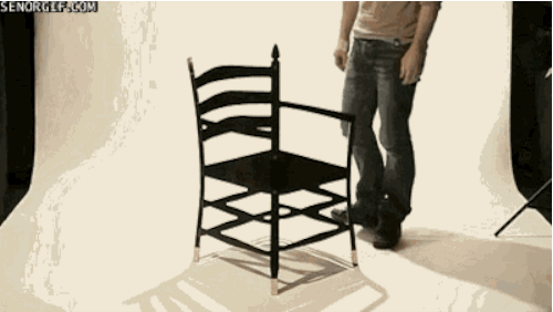 Chair angles.